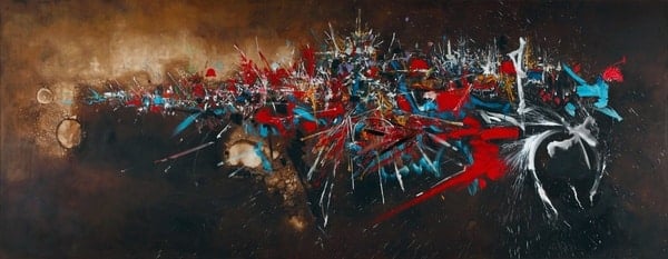 Georges Mathieu - La Victoire de Denain