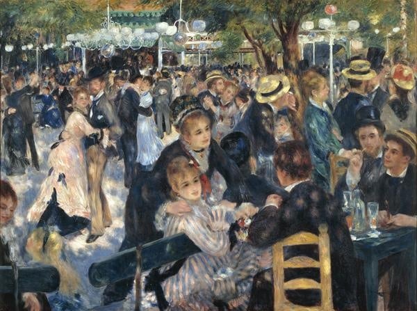 Auguste Renoir - Bal du moulin de la Galette