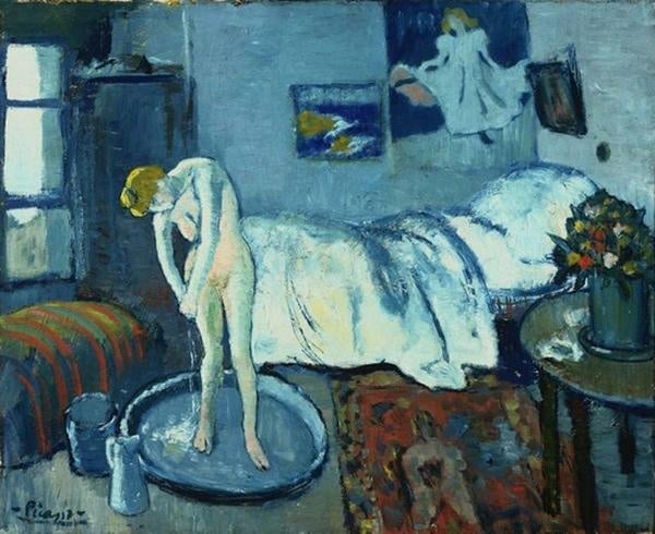 Pablo Picasso - La Chambre bleue