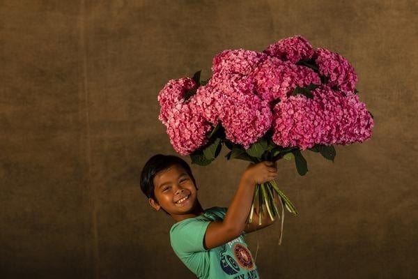 Les fleuristes - Portrait de groupe professionnel