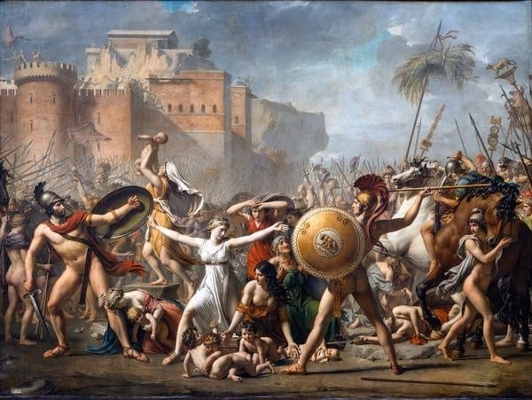Jacques-Louis David - L'Enlèvement des Sabines
