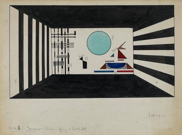 Vassily Kandinsky - Dessins préparatoires pour Tableaux d'une exposition