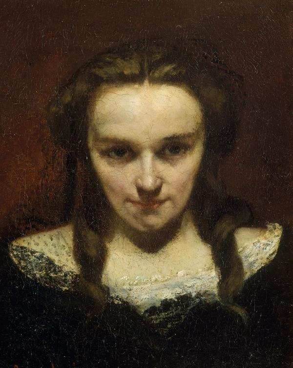 Gustave Courbet - La voyante ou la somnambule