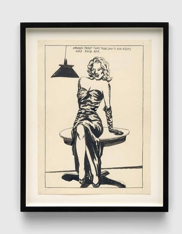 Raymond Pettibon - No Title (Obvious proof that...)
