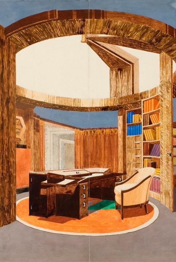 Pierre Chareau - Bureau-bibliothèque