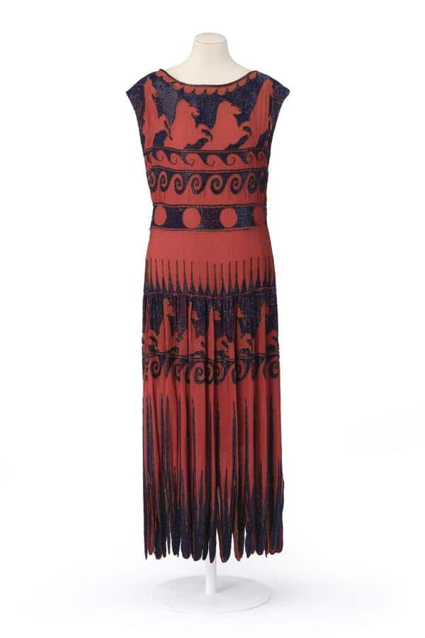 Madeleine Vionnet - Robe dite Petits chevaux ou Vase grec