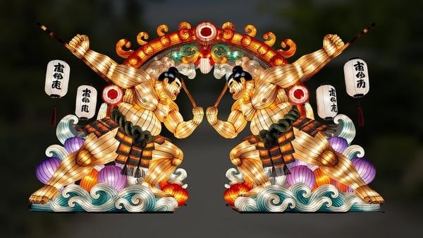 Le Japon en Lumières au Jardin d'Acclimatation