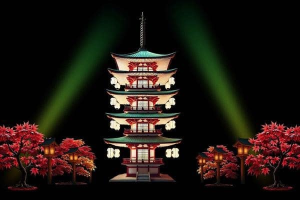 Le Japon en Lumières au Jardin d'Acclimatation