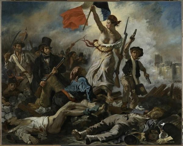 Eugène Delacroix – La Liberté guidant le peuple Musée du Louvre