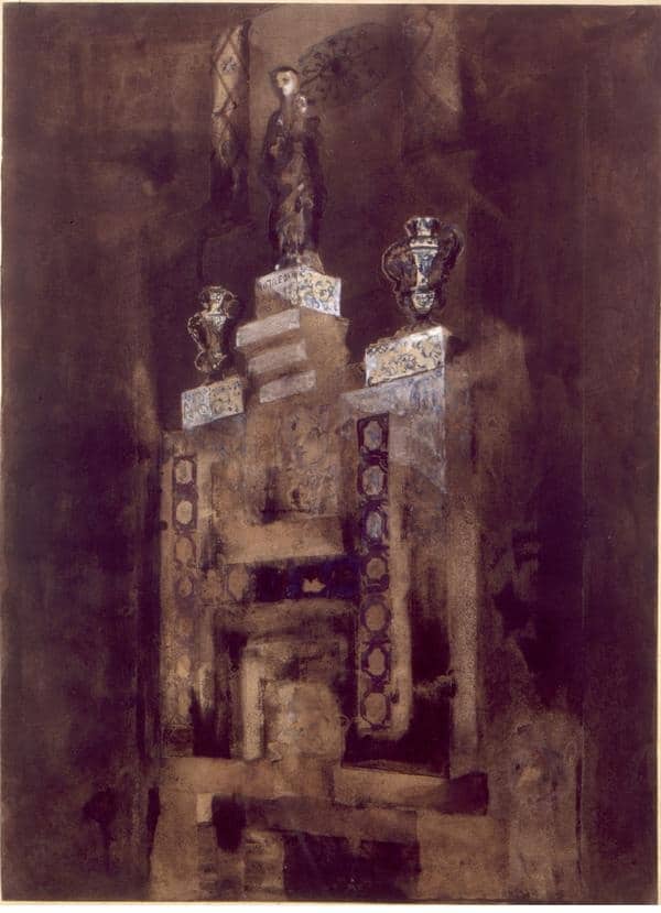 Victor Hugo – Cheminée de la salle à manger de Hauteville House