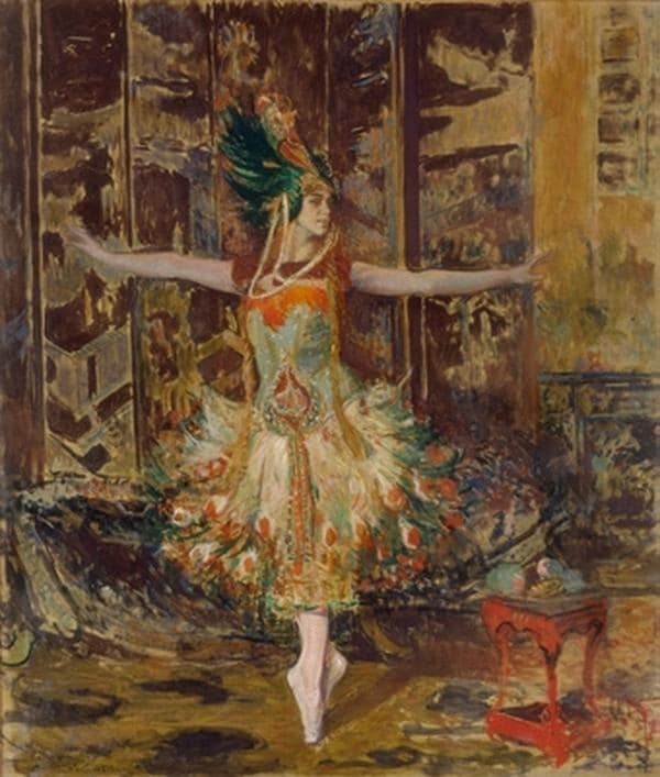 Jacques-Émile Blanche - Tamara Karsavina dans L'Oiseau de feu