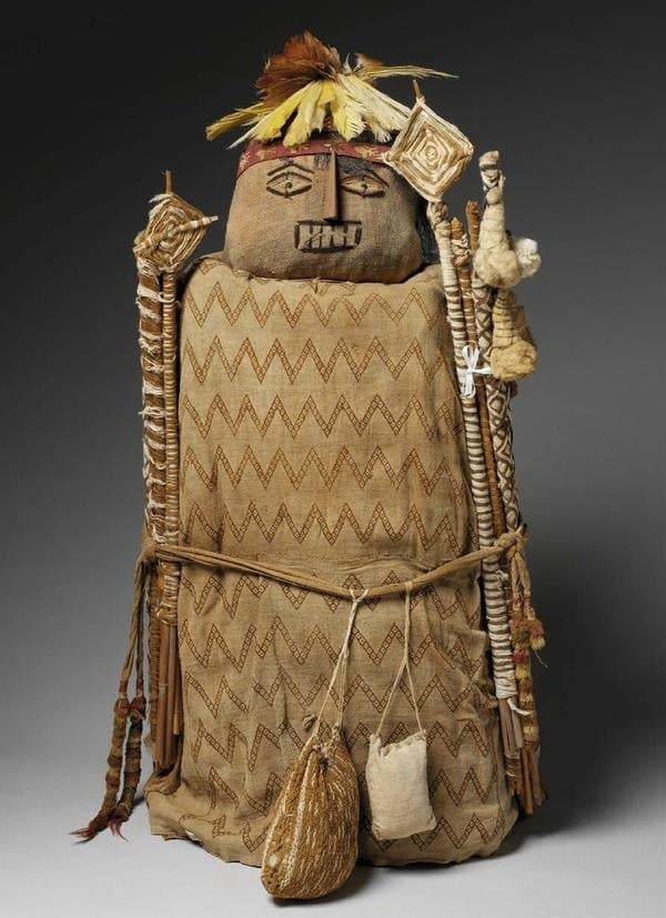 Paquet funéraire - Culture Chancay, Pérou