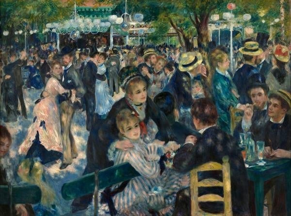 Pierre-Auguste Renoir – Bal du moulin de la Galette