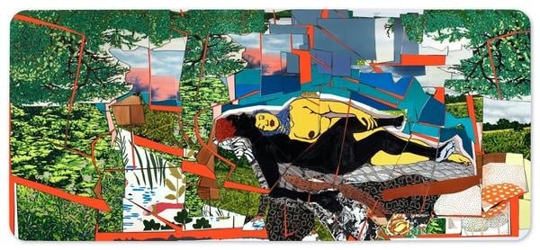 Mickalene Thomas – Sleep: Deux femmes noires