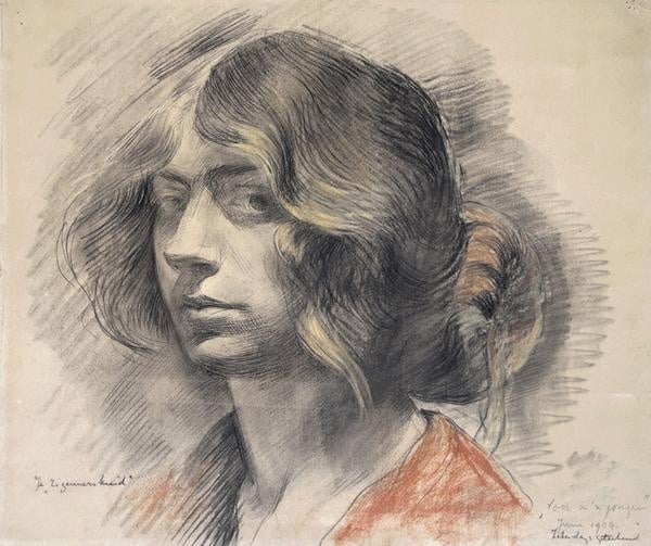 Adya van Rees-Dutilh – Autoportrait