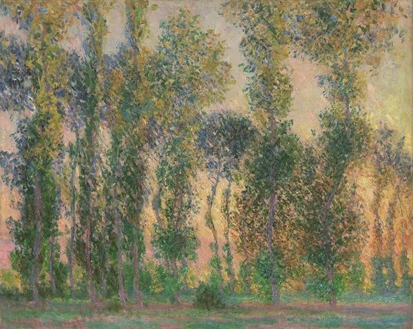 Claude Monet – Les Peupliers à Giverny