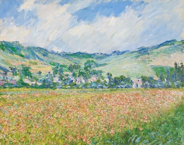 Claude Monet – Champs de coquelicots Environs de Giverny