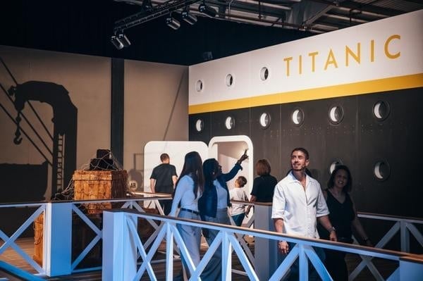 Expérience en réalité virtuelle – La Légende du Titanic