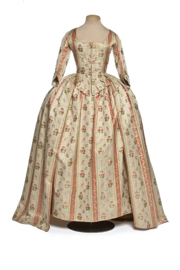 Robe à l'anglaise, France, 1780–1785