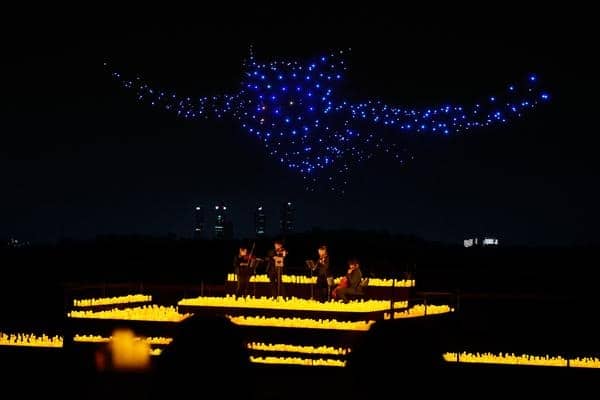 Quatuor Orchid en concert - DroneArt Show Paris