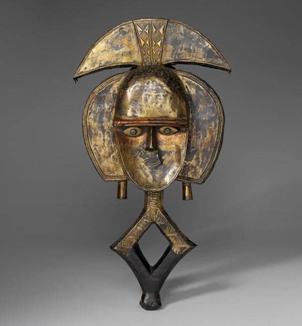 Statue gardien de reliquaire Kota, Gabon