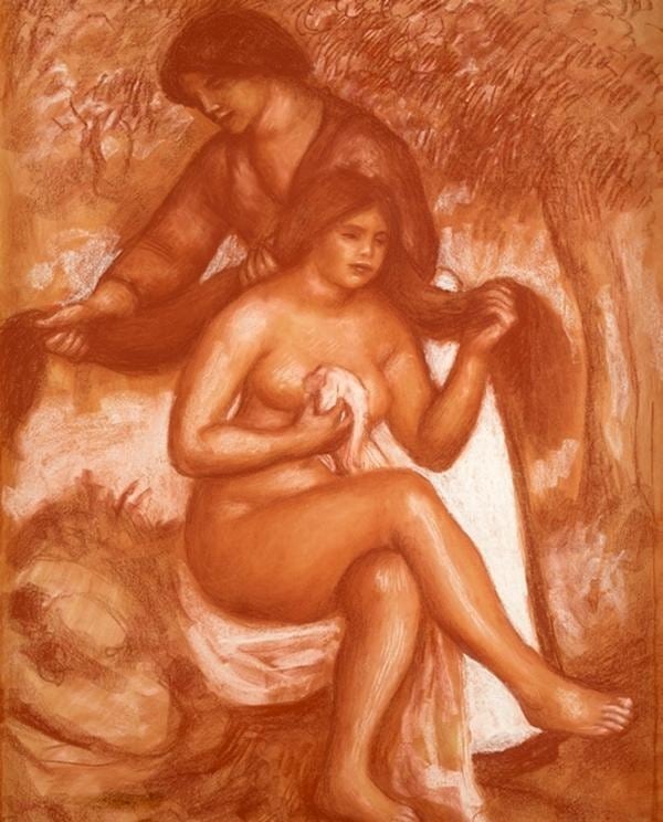 Auguste Renoir – Étude pour La Coiffure