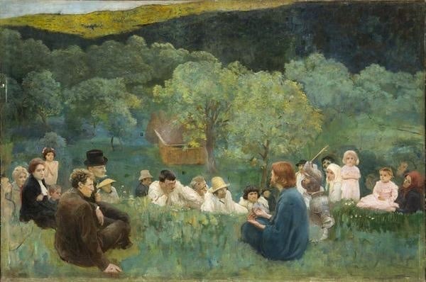 Károly Ferenczy - Le Sermon sur la montagne I