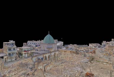 Iconem UNESCO - Numérisation de la vieille ville de Mossoul, Irak, 2018