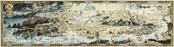 William Sleigh - An Anciente Mappe of Fairyland