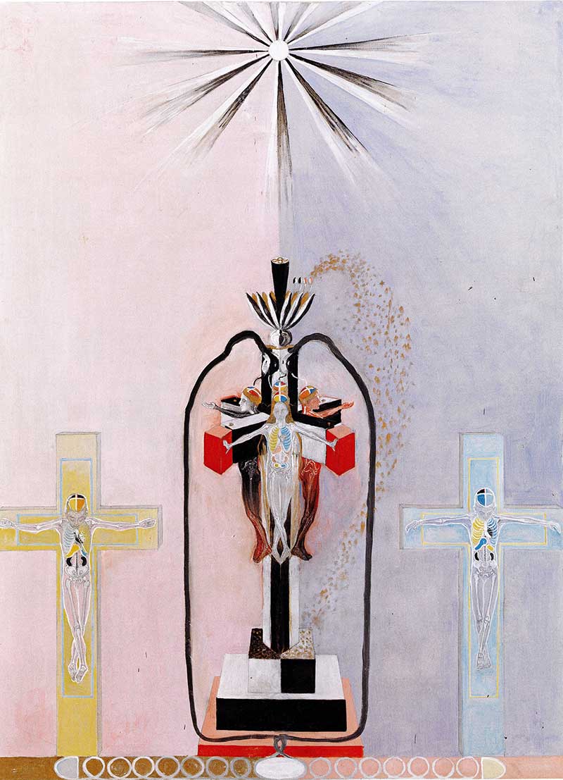Hilma af Klint - La Série US, n° 5