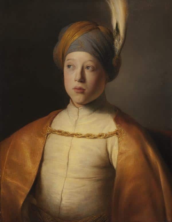 Jan Lievens – Garçon au manteau et turban (Portrait du prince Rupert)
