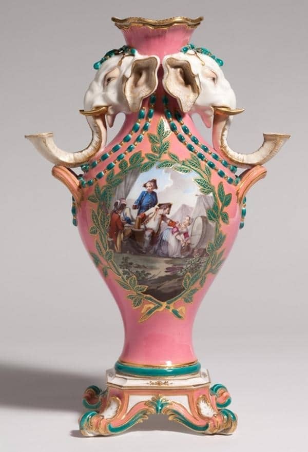 Jean-Louis Morin - Vase « à têtes d’éléphants »