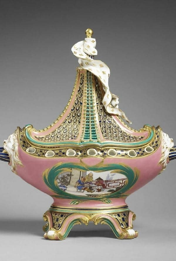 Charles Nicolas Dodin - Pot-pourri « vaisseau à mât »