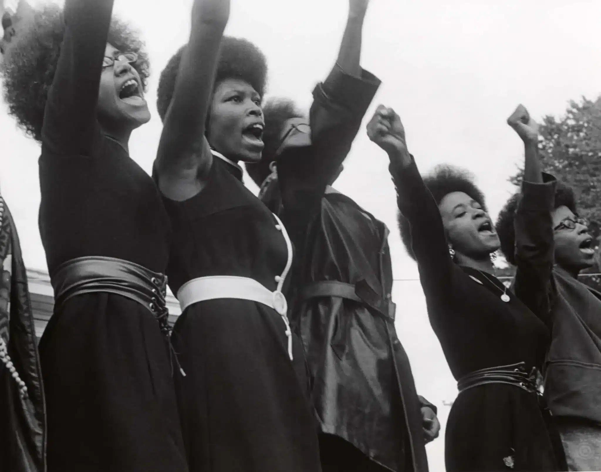 Pirkle Jones – Black Panthers from Sacramento, Free Huey Rally