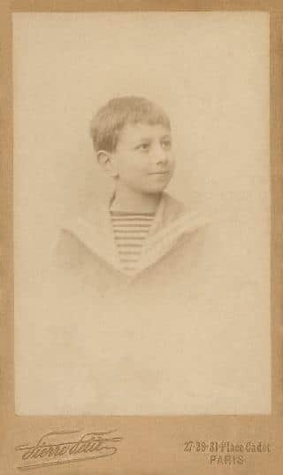 Photographe non identifié – Marc Bloch à l’âge de 9 ans
