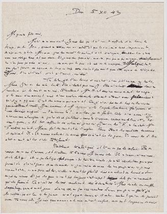 Marc Bloch – Lettre de Marc Bloch à sa fille Alice