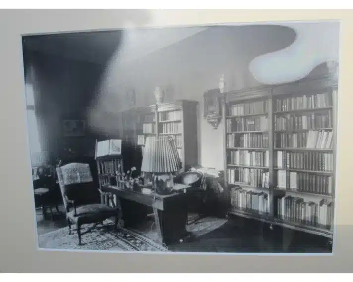 Photographe non identifié – Bureau de Marc Bloch dans son appartement de Strasbourg