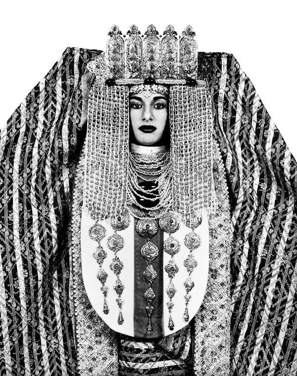 Valérie Belin – Sans titre, série Mariées marocaines