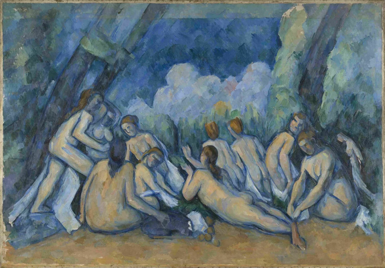 Paul Cezanne – Les Grandes Baigneuses