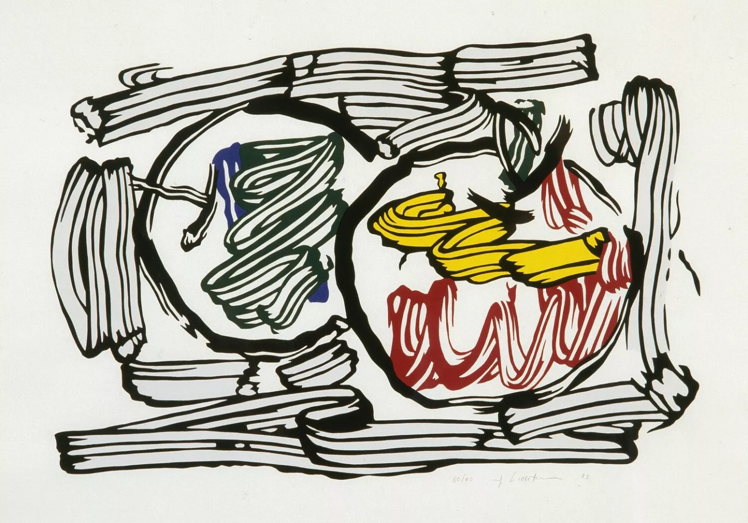 Roy Lichtenstein – Two Apples