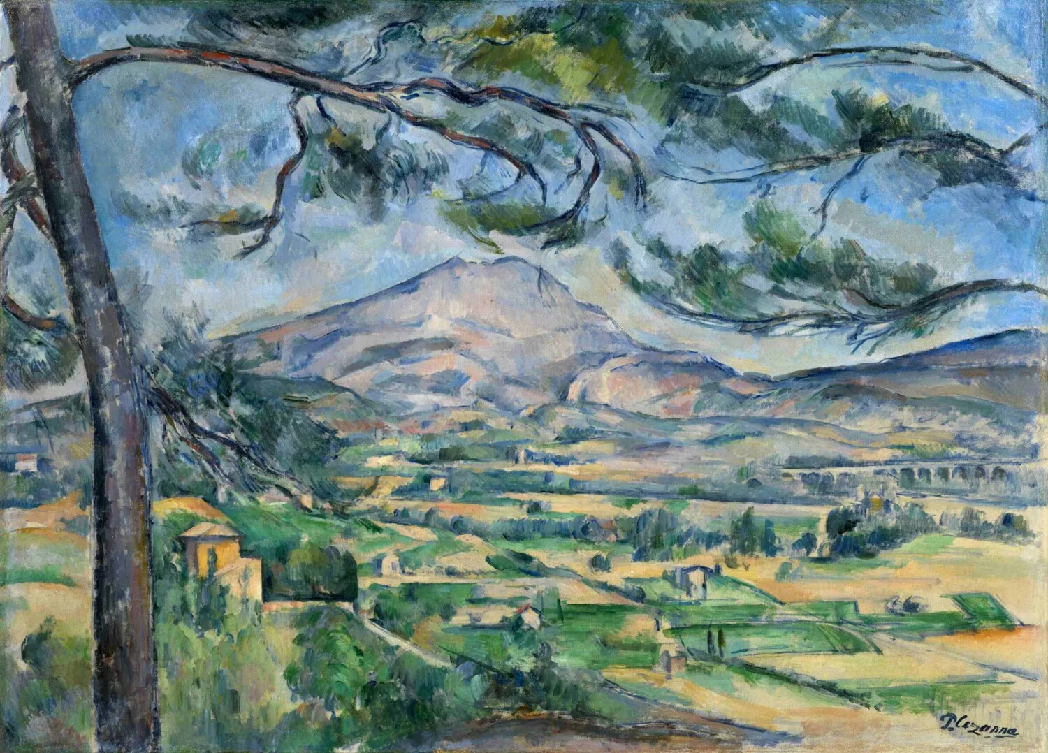 Paul Cezanne – La Montagne Sainte-Victoire au grand pin