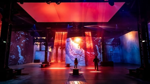 Cyrille de la Motte Rouge – vue de la projection immersive Coldplay: A Film For The Future