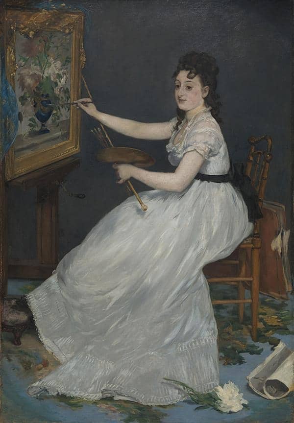 Édouard Manet – Portrait d’Eva Gonzalès