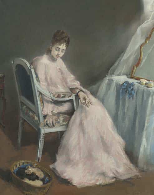 Eva Gonzalès – La Matinée rose