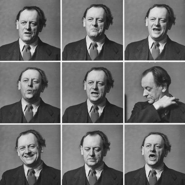 Ernst Schwitters – Kurt Schwitters beim Vortrag der Ursonate, London, 1944