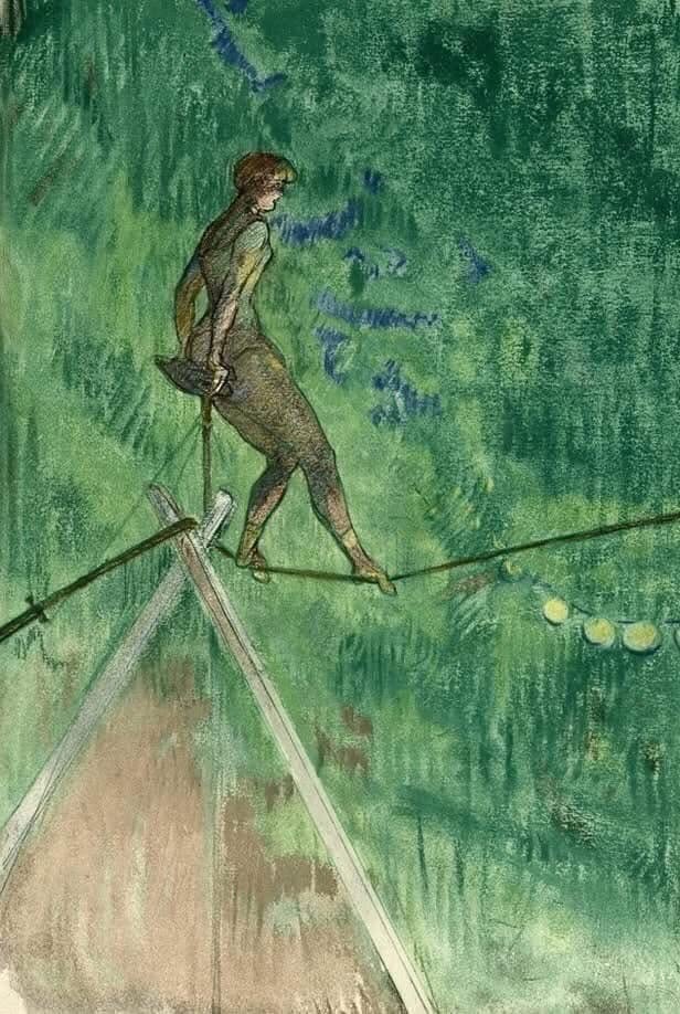 Henri de Toulouse-Lautrec – La Danseuse de corde