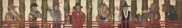 Délégation d’ambassades étrangères à la cour des Qing