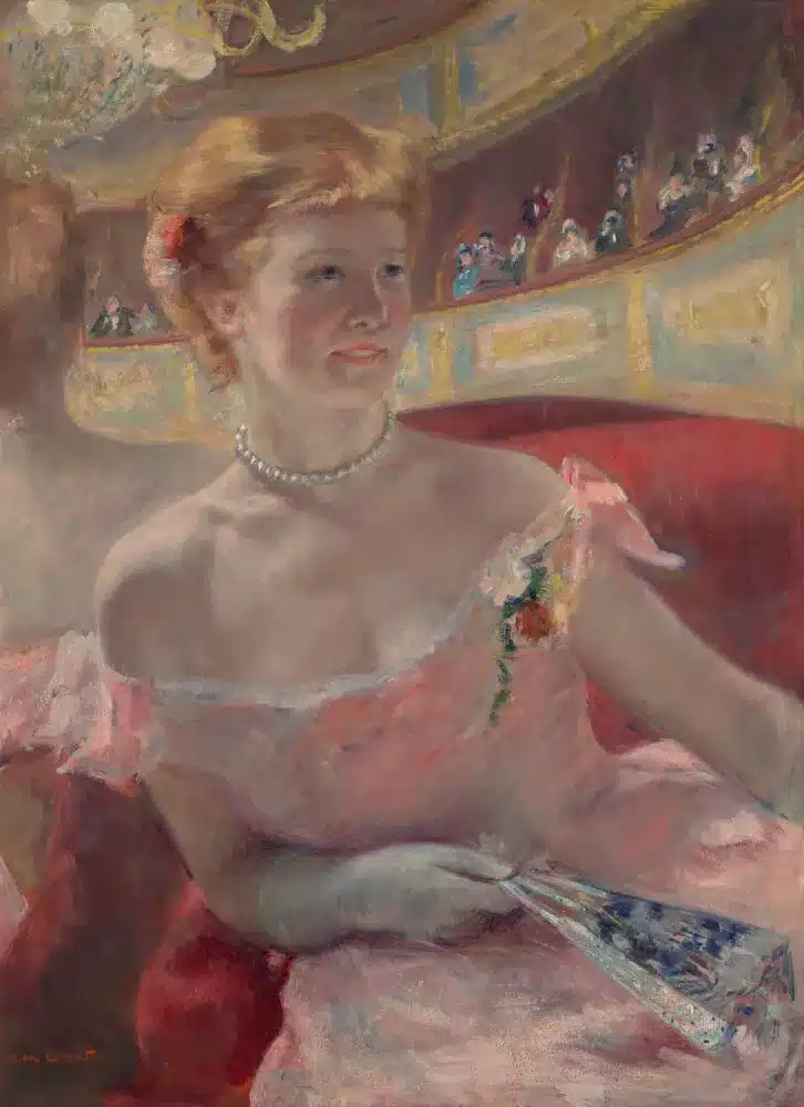 Mary Cassatt – Femme dans une loge