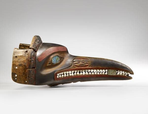 Culture Tsimshian – Masque frontal