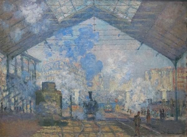 Claude Monet – La Gare Saint-Lazare